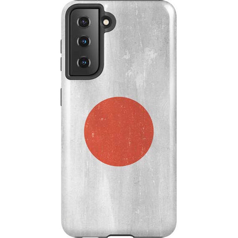 Japanese Flag Distressed Galaxy S21 5G Pro Case